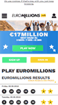 Mobile Screenshot of euromillions.com